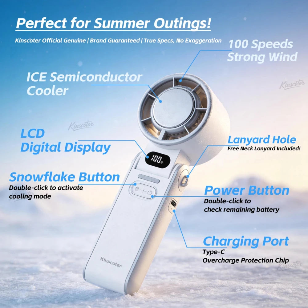Rechargeable Cooling Fan